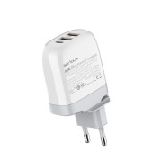 Incarcator Retea Serioux, 65W, 1X USB-C 2X USB-A, Alb