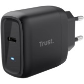 Incarcator retea Trust Maxo 24816, USB-C, 45W, Negru