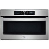 incorporabil AMW 730 IX, 6th Sense, design Absolute, 31 l, 1000 W, 8 nivele putere, Grill, Timer, Touch control, Inox Antiamprenta