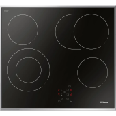 incorporabila BHCI66706, Vitroceramica, 4 zone de gatit, HeatControl, Temporizator, Control touch, Timer, 60 cm, Negru