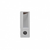 Incuietoare pentru dulap metalic, 110 x 41 mm, gri ncuietoare pentru dulap metalic, 110 x 41 mm, gri