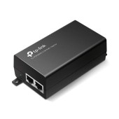 Injector PoE+ TP-Link Omada TL-POE260S, 2x 2.5Gbps, montare perete sau birou (Negru)