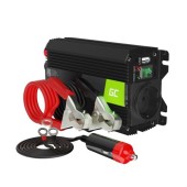 Invertor de tensiune PRO 300W/600W 24V la 230V Volt USB DC AC Green Cell