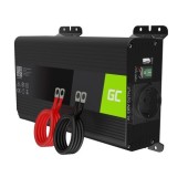 Invertor de tensiune PRO 500W/1000W 12V la 230V Volt USB DC AC Unda sinusoidala pura Green Cell