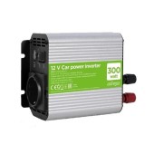 Invertor Energenie EG-PWC300-01, cu sinusoida simulata, Inverter auto, 300W, Schuko x 1, USB 5V 2.1A, baterie 10-16V