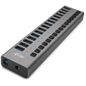 iTec 16 porturi, USB 3.0 + adaptor de alimentare 90W