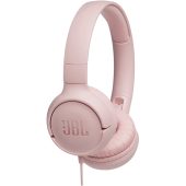 JBL Casti audio On-ear JBL Tune 500, Pure Bass Sound, Hands-free Call, Roz