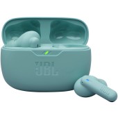JBL Casti In-Ear JBL Wave Beam 2, True Wireless, Bluetooth, ANC, IP54, Autonomie 40 ore, Multi-Point, Albastru