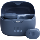 JBL Casti True Wireless JBL Tune Buds, Bluetooth, ANC, Waterproof IP54, Touch Control, Albastru
