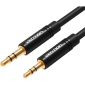 Kabel audio mini jack 3,5mm do 2,5mm AUX Vention BALBH 2m (czarny)