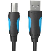 Kabel do drukarki USB 2.0 A do USB-B Vention VAS-A16-B150 1,5m czarny