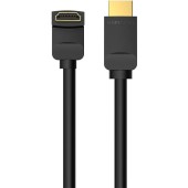 Kabel HDMI 2.0 Vention AAQBH 2m, kątowy 270°, 4K 60Hz (czarny)