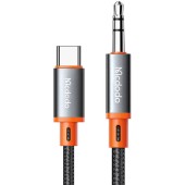 Kabel Mcdodo CA-900 USB-C do mini jack 3.5mm AUX, 1.8m (czarny)