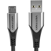 Kabel USB 2.0 A do Micro USB Vention COAHI 3A 3m szary