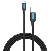 Kabel USB 2.0 A do Micro USB Vention COLBD 3A 0,5m czarny