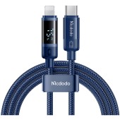 Kabel USB-C do Lightning Mcdodo CA-5211, 36W, 1.2m (niebieski)