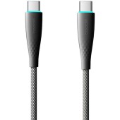 Kabel USB-C do USB-C Toocki TXCTT1- BMH01-B, 1m, PD FC 100W (czarny)