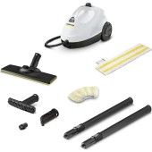 Karcher Aparat de curatat cu abur Karcher cu abur SC 2 EasyFix, 1.512-600.0, 1500W, 3.2 Bar, 1 L, incalzire 6.5 min, Alb/Negru