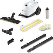 Karcher Aparat de curatat cu aburi Karcher SC 3 EasyFix, 1.513-650.0, 1900W, 3.5 bar, incalzire 0.5 min, Alb/Negru