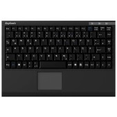 KEYSONIC Mini tastatura IcyBox KeySonic, smart touchpad, USB 2.0, Neagra