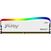 Kingston Memorie Kingston FURY Beast RGB White Special Edition 8GB DDR4 3600Mhz CL17