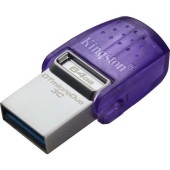 Kingston Memorie USB Kingston DataTraveler microDuo 3C G3, 64GB, USB-C 3.0, USB-A 3.0, Mov