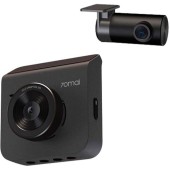 Kit Camera Auto 70mai Dash Cam A400, QHD 1440p, IPS 2.0inch, 145 FOV + Camera Spate RC09, 1080p (Gri/Negru)