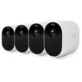 Kit camera de securitate pentru exterior Arlo Essential VMC2430-100EUS, statie de baza nu este inclusa, 4 buc (Alb)