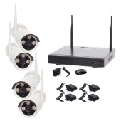 Kit de Supraveghere WIFI 4 Camere Exterior HD 720P WIRELESS