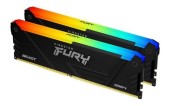 Kit Memorie Kingston Fury Beast RGB Intel XMP 2.0, 16GB, DDR4-2666, CL16, Dual Channel