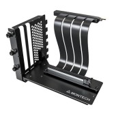 Kit riser placa video Montech VGM 2, Negru, PCIe 4.0