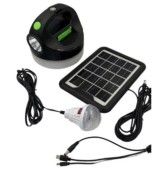 Kit solar GD-P20 cu Lampa Multifunctionala, Panou si Bec