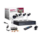 Kit Supraveghere Video CCTV DVR 4 Camere EXTERIOR