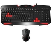 Kit Tastatura si Mouse Tacens Mars Gaming MCP1 (Negru/Rosu)