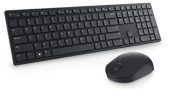 Kit Tastatura si Mouse wireless Dell Pro KM5221W, Layout US Intl (Negru)