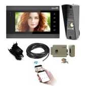 Kit VideoInterfon Smart Mentor SYKT003 WiFi Monitor Interfon Yala acces 1 locatie 7" HD 2MP SD Card InfraRed Senzor de miscare