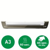 Laminator A3 LEITZ iLAM Office, kit folii laminare inclus, alb