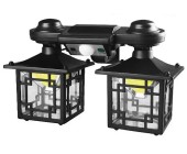 Lampa solara de perete cu senzor de miscare si telecomanda JD-2219A