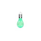 Lampa Solara LED Decorativa sub forma de Bulb, pentru exterior, suspendata, IP65, Ultron Verde, eMazing