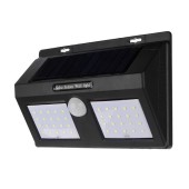 Lampa solara XF 6029 2 x 20 LED cu senzor de miscare si lumina