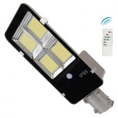 Lampa Stradala 200W 200 LED COB Cu 4 CASETE Panou Solar si Telecomanda