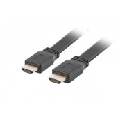 Lanberg cable HDMI M/M V2.0 1.8M Black Flat