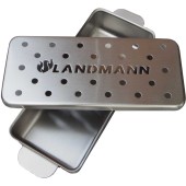 Landmann Cutie afumare 700 ml,din inox,manere pentru manipulare