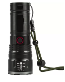 Lanterna de mana LED XA P701 zoom telescopic USB 150W