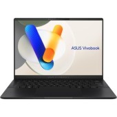 Laptop ASUS VivoBook S 14 OLED M5406UA (Procesor AMD Ryzen™ 7 8845HS (16M Cache, up to 5.1 GHz) 14inch 3K, 16GB, 1TB SSD, AMD Radeon 780M Graphics, Negru)