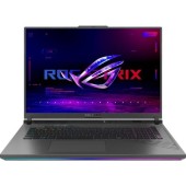  Laptop Gaming ASUS ROG Strix G18 G814JVR (Procesor Intel® Core™ i9-14900HX (36M Cache, up to 5.80 GHz), 18inch 2.5K 240Hz, 32GB, 1TB SSD, NVIDIA GeForce RTX 4060 @8GB, DLSS 3.0, Negru/Gri)