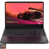 Laptop Gaming Lenovo IdeaPad 3 15ACH6 cu procesor AMD Ryzen™ 5 5500H pana la 4.20 GHz, 15.6inch, Full HD, IPS, 8GB, 512GB SSD, NVIDIA® GeForce RTX™ 2050 4GB GDDR6, No OS, Negru