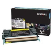 LEXMARK Cartus toner Lexmark X748H3YG, yellow, 10 k