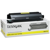 LEXMARK CARTUS TONER YELLOW 12N0770 14K ORIGINAL LEXMARK OPTRA C910