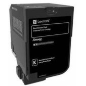 LEXMARK LEXMARK 74C2SKE BLACK TONER